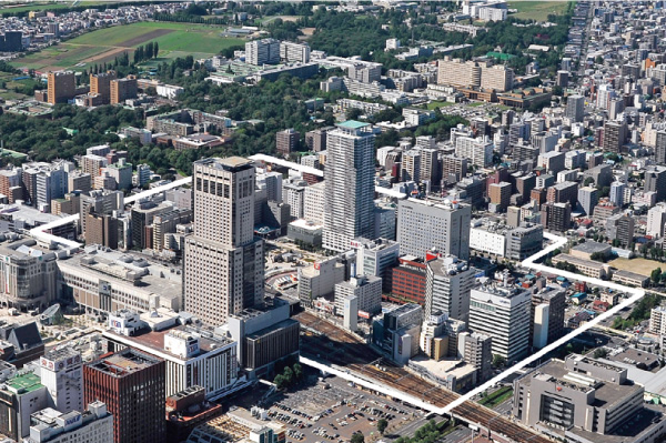 札幌駅北口再開発